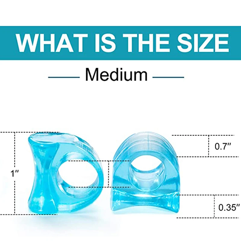 4 Stuks = 2 Paar Teen Siliconen Bunion Guard Voetverzorging Orthopedische Teen Afscheiders Vinger Teen Separator Correctie Pad Voet care Tool