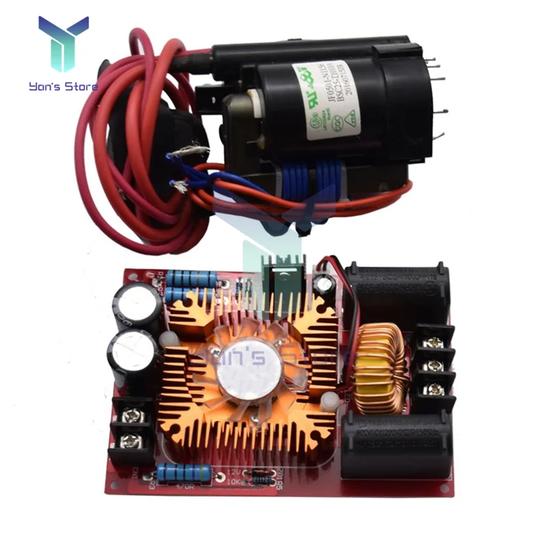 DC 12-30V ZVS Drive Board Module Tesla Coil Flyback Driver /SGTC/Marx Generator Ignition Coil with High Voltage Package 15A 250W