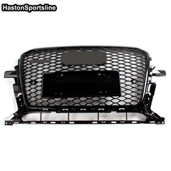 For Audi Q5 SQ5 Sline 2013-2015 Front Racing Grill Sport Honeycomb Mesh Guard Not Fit RSQ5