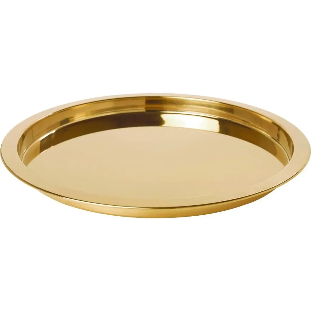 DOLBOVI Glattis Decorative Bright Brass tray tray поднос plateau de service