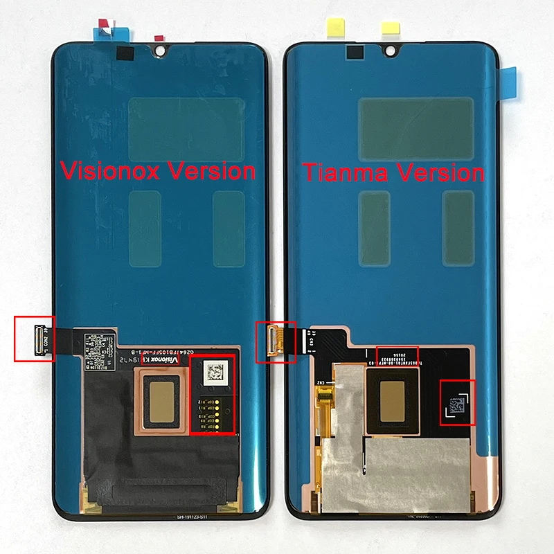 Original Amoled For Xiaomi Mi Note 10/Mi Note 10 Lite LCD Display Screen Touchl Digitizer Frame For Xiaomi Note 10 Pro CC9 Pro