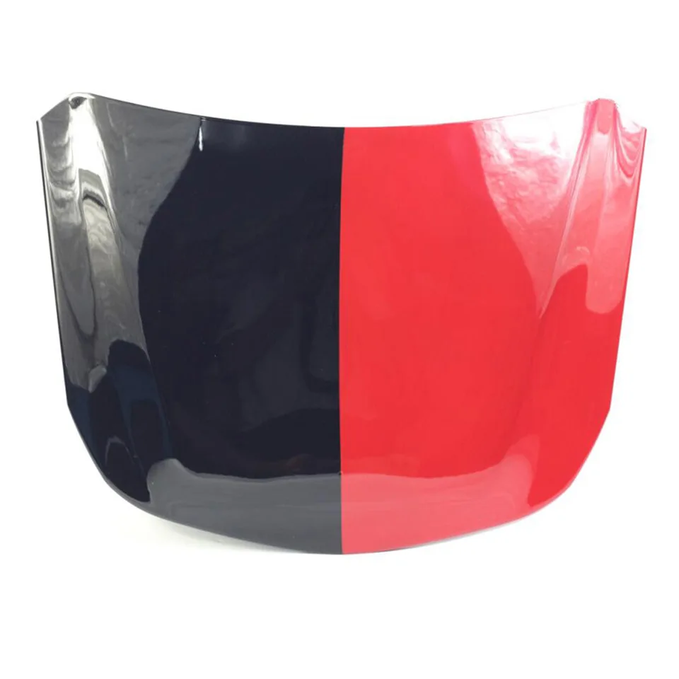 

55*41cm Vehicle/Trunk Bonnet Front Painted Car Engine Hood display Model In Half Black Red MO-179E-1