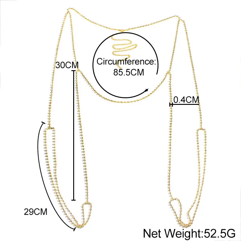 Luxury Sexy Party Crystal Thigh Garters Leg Chain Gold Silver Color Rhinestone Legged Waist Chain For Women Bikini Body Jewelry