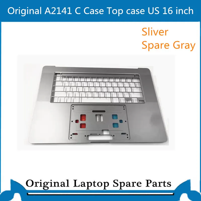 Original Top case for Macbook Pro Retina A2141 Palmrest 16 ' US UK Gray Sliver 2018-2019