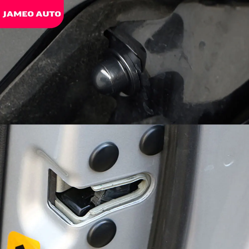 Jameo Auto Car Door Lock Screw Protector Sticker Cover for Suzuki SX4 SWIFT Alto Liane Grand Vitara Jimny S-cross Splash Kizashi