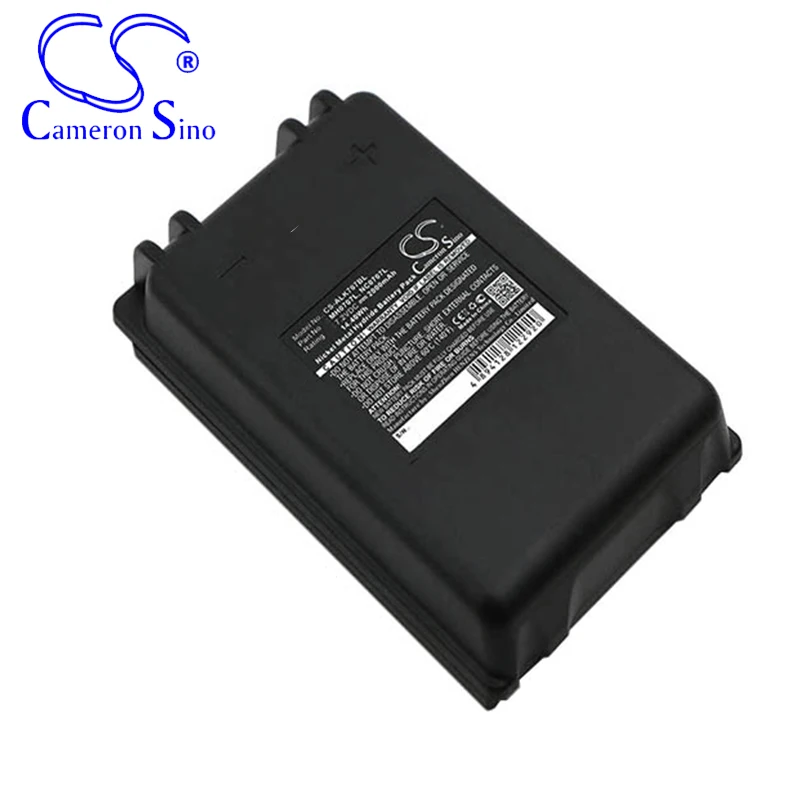 CameronSino Battery for Autec FUA10 UTX97 transmitter CB71.F fits Autec MH0707L NC0707L Crane Remote Control battery 2000mAh