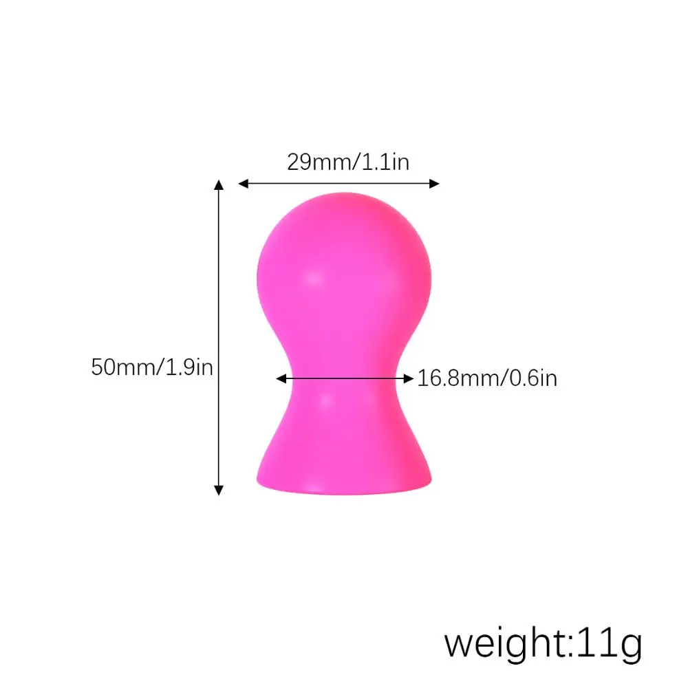 6 Sizes Breast Nipple Sucker Sexy Breast Massage Clip Enhancement Vacuum Pump Sucker Breast Enlarger Vibrating Sex Adults Toys