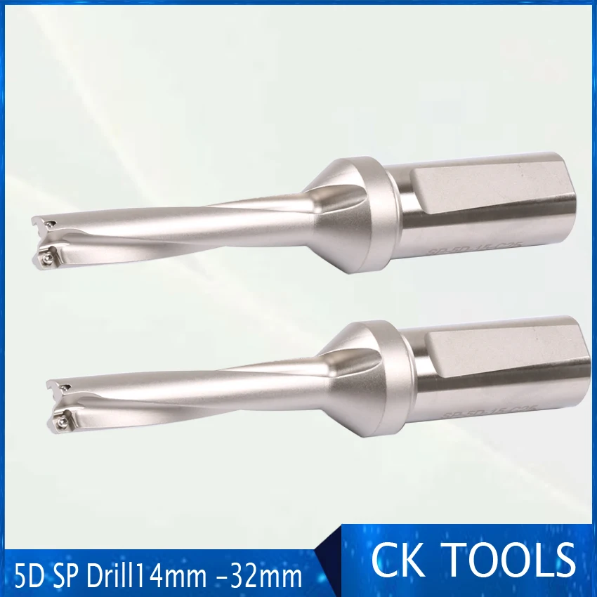 金属ドリルタイプsp5d zd05 14mm -32mm,高速長径,uドリル用,浅い穴,インデックス可能なインサートドリル