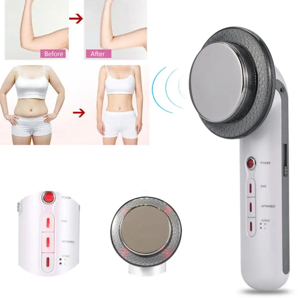 Ultrasonic Cavitation Full Body Lipo Slimming Tone Machine EMS Infrared Therapy Fat Burner Anti Cellulite Skin Tighten Massager