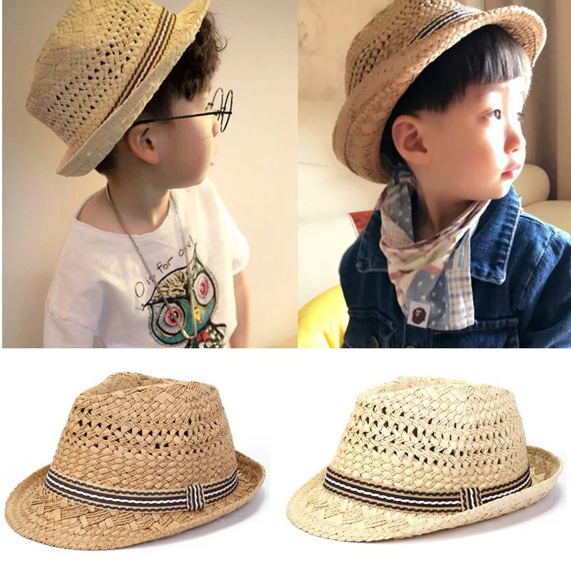 Summer Women Sunhat Panama Straw Jazz Hat Men 2024 Cowboy Hats Solid Unisex Beach Caps Sun Hats sombrero mujer chapeu fedora Hat