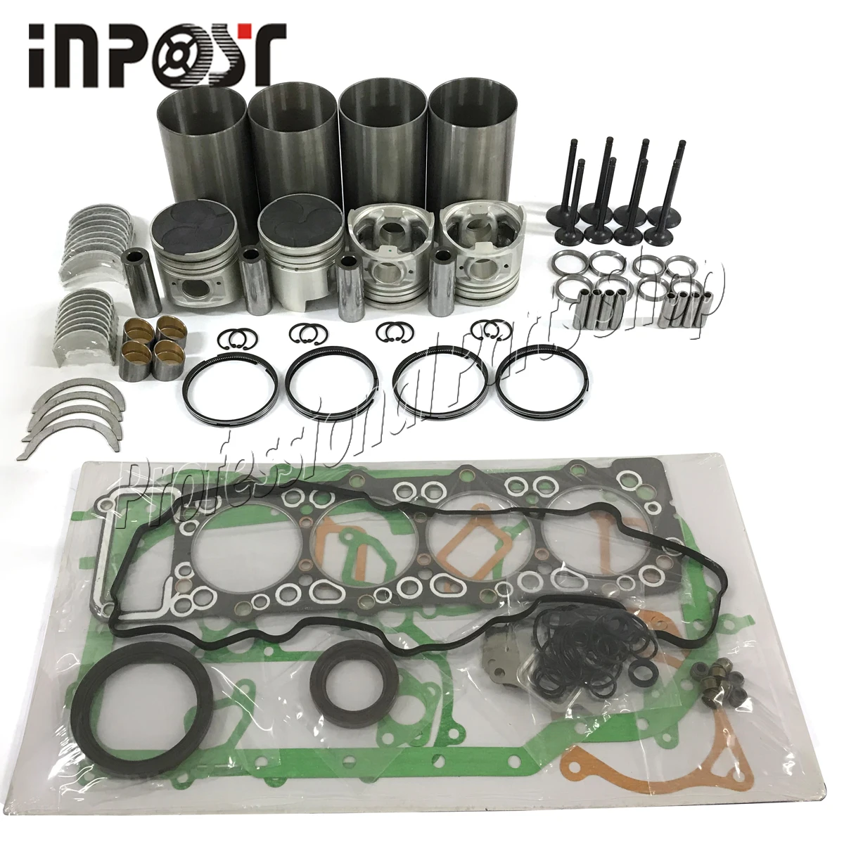 4M40 4M40T Overhaul Rebuild Kit (Vortex) For Mitsubishi Engine PAJERO TRITON MK NM parts