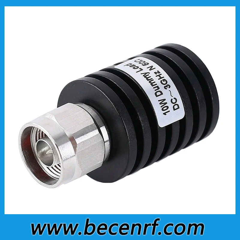 Free Shipping 10W N Male termination Load DC -3GHz 6Ghz 50ohm Low VSWR RF dummy load Connector