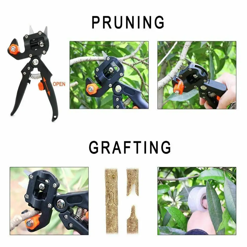 Grafting Pruning  Shears Garden Grafting Tools Professional Branch Pruning Scissors Pruning Shears Set
