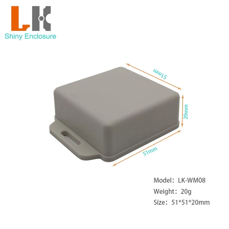 Free Shipping 4PCS/Lot Plastic Housing Box Enclosure Electronics Small Enclosure For GPS Tracker Pcb Enclosure 51x51x20mm