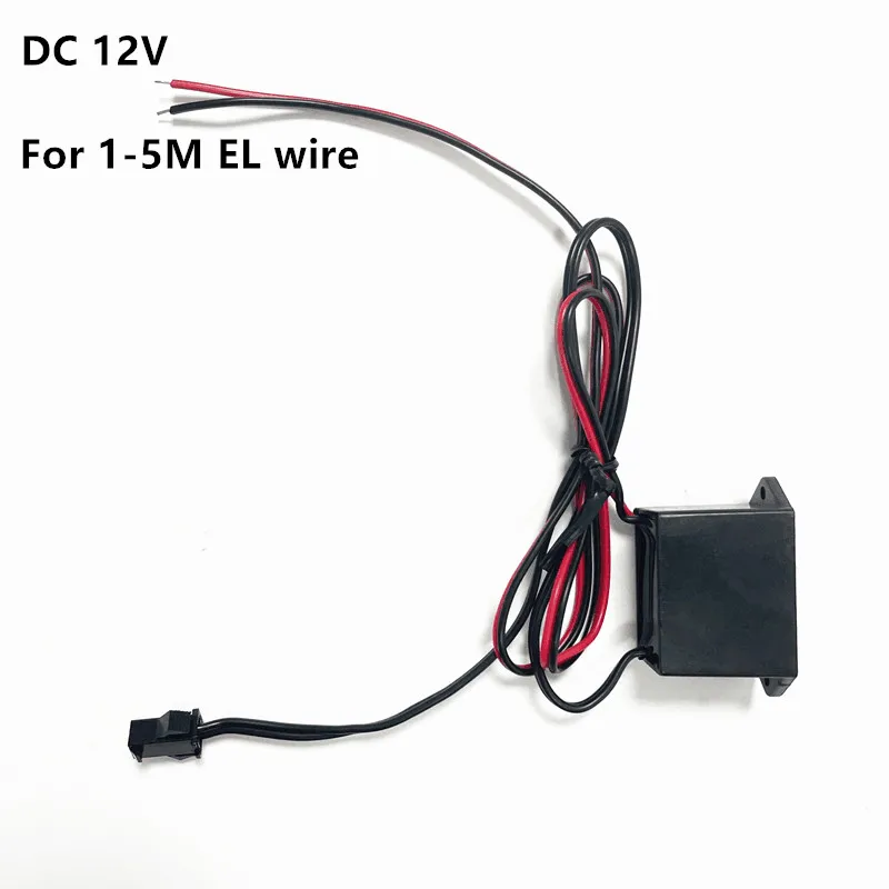 DC 3V AA Battery 5V USB 12V Power Supply Adapter Driver Controller Inverter For 1-5M  El Wire  Atmosphere Decor Flexible Neon