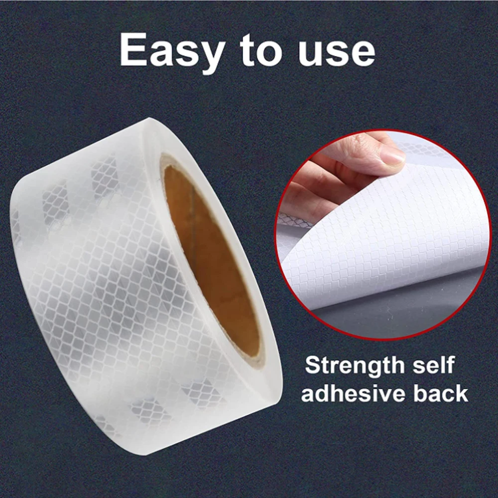 Reflective Conspicuity Diamond Grade Tape Automotive Motorcycle Trailer Tractor Truck Reflectors red yellow white