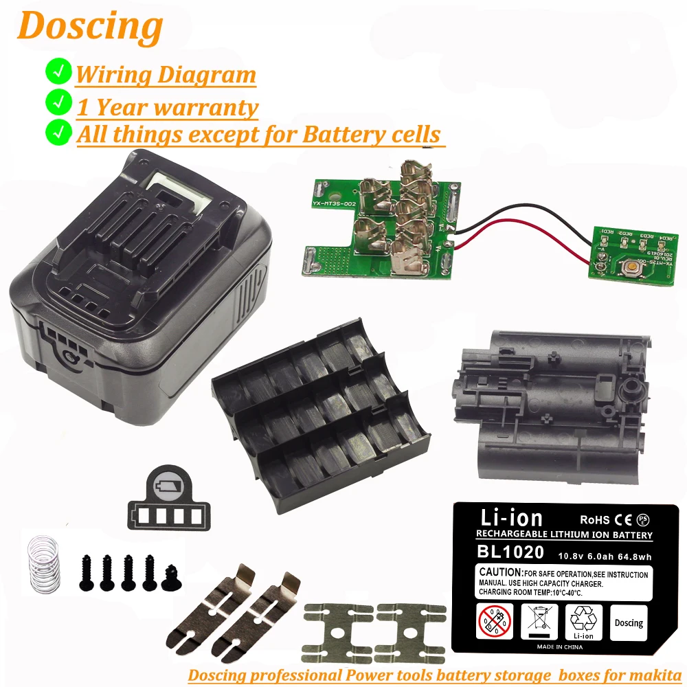 Le BL185B Une solution idéale pour stocker et charger vos batteries de outils Makita