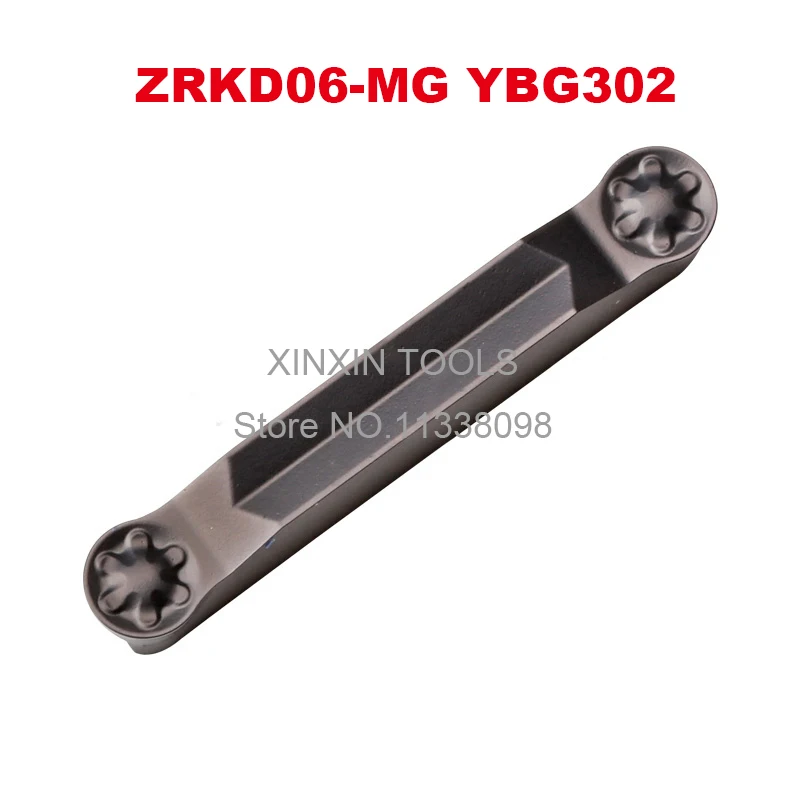 

ZCC Original ZRKD06-MG YBG302 Grooving Tools CNC ZRKD 06 Carbide Inserts Lathe Tools Lathe Cutter for Turning Tool Holder CNC