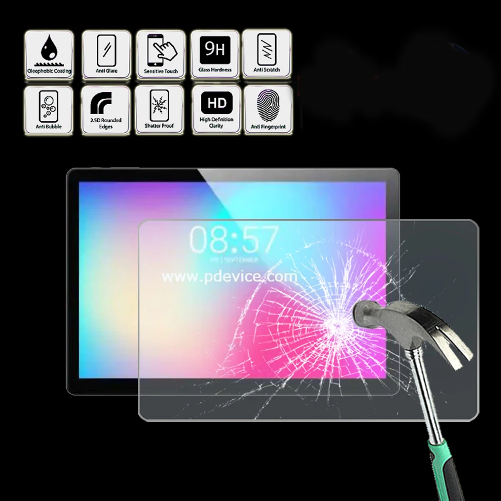 Tablet Tempered Glass Screen Protector Cover for Cube Power M3 - Anti Fingerprint  Screen Film Protector Guard Cover