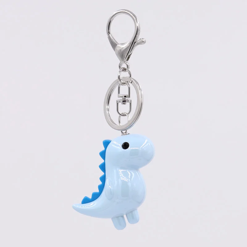 VONNOR Cute Cartoon Dinosaur Key Chain Accessories High Quality Acrylic Animal Pendant Keychain ring Jewelry Gifts