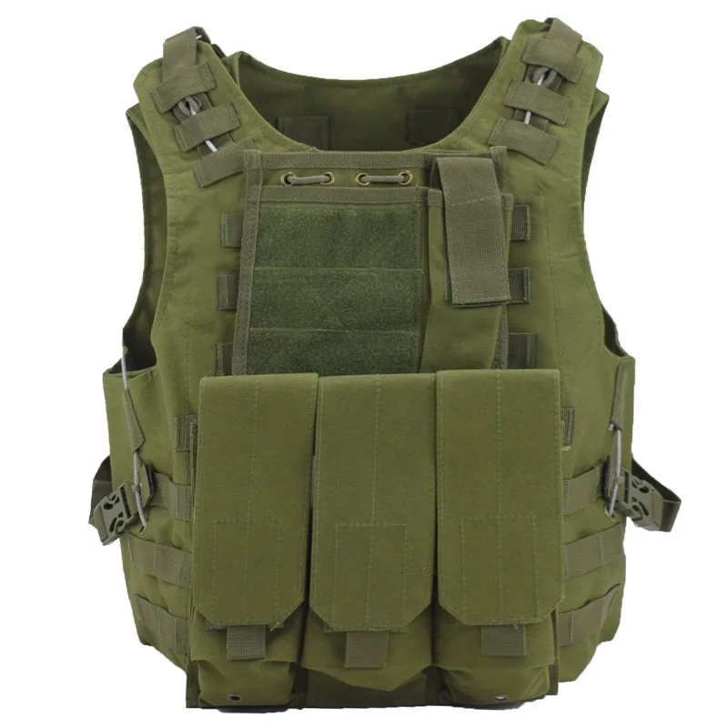 Military Hunting Tactical Vest Gear Plate Carrier Vest Paintball Equipment Outdoor Airsoft Combat Body Armor Molle Assault CS V