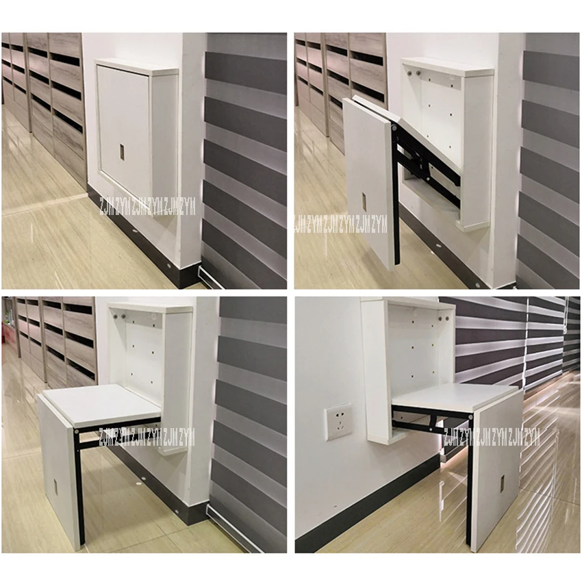 Multifunctional Living Room Cold-Rolled Steel Wall Mounted Folding Stool Hardware Concealed Recessed Shoe Change Stool Accessory