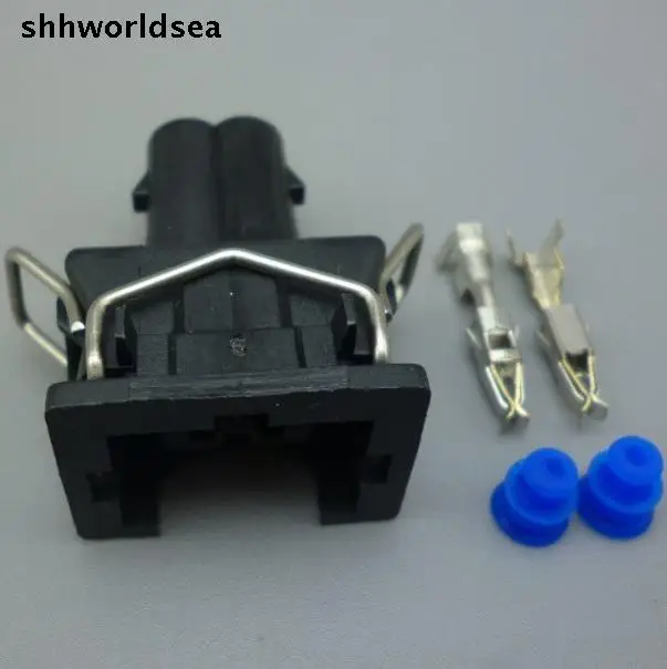 

worldgolden 5/30/100sets 3.5mm kit wire harness connector, nozzle connector plug 037 906 240 037906240