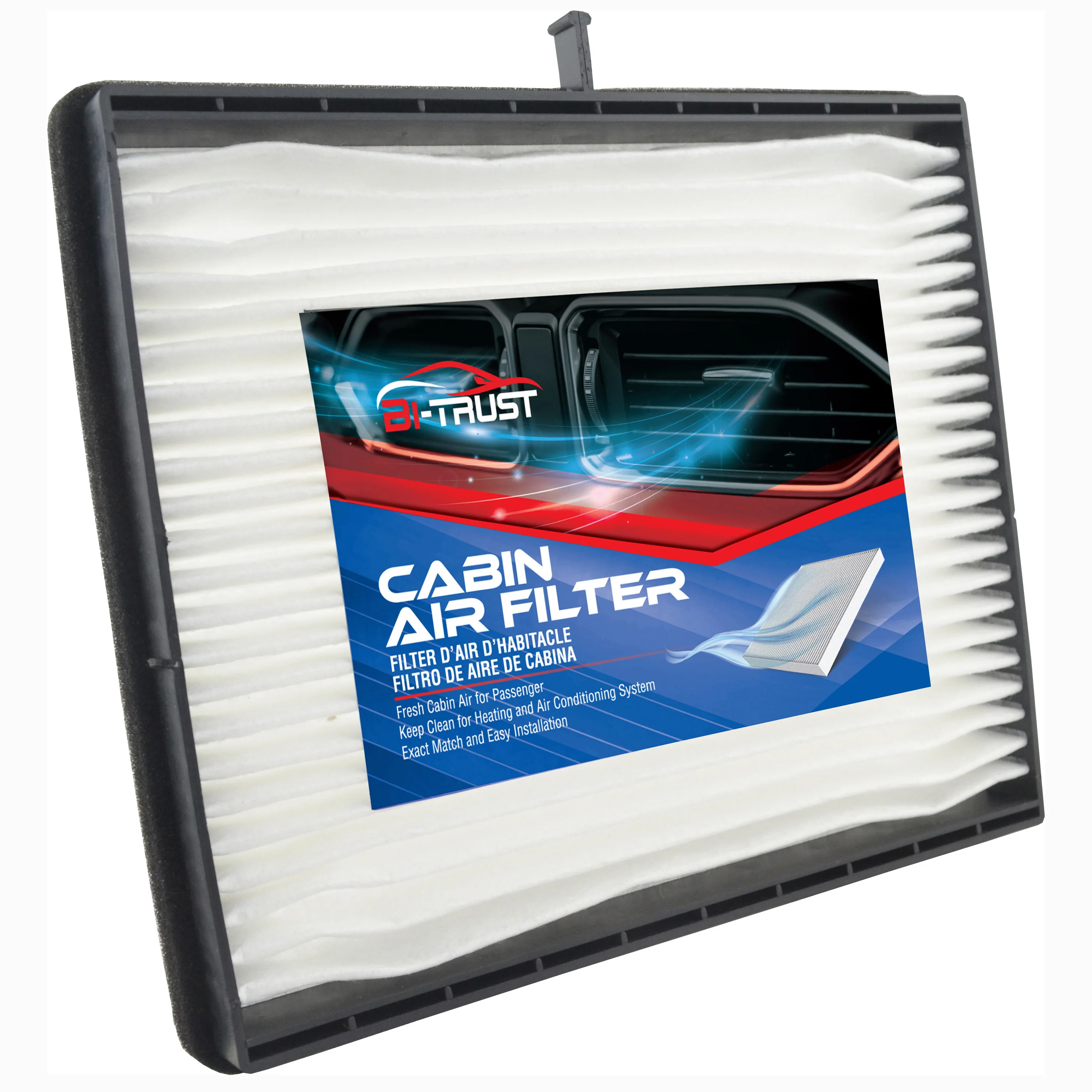 

Bi-Trust Cabin Air Filter for Chevrolet Optra 2003-2012 1.8L/2004-2012 2.0L Suzuki Forenza 2004-2008 L4 2.0L/Reno 2005-2008 2.0L