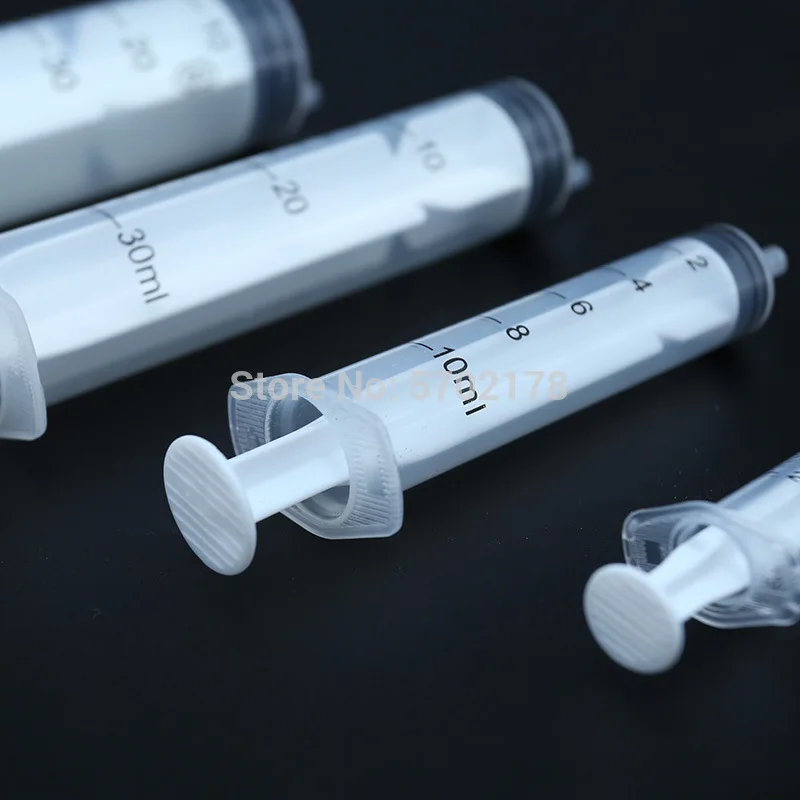 Seringa de cola para morcego 10ml, seringa de plástico adesivo para distribuição de animais de estimação, cartucho de tinta nutricional para fechar com 10 peças