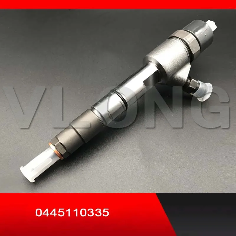 New Diesel Engine Injection Jet Gun Inyector 0445110335 For JAC 2.8L 4DA1 JENS Fuel Injector 1100200FA040 0 445 110 335