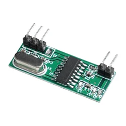 Universal RF Receiver module 433 Mhz  315mhz  Remote Control Superheterodyne UHF ASK 3pcs  433Mhz ReSmall Size Low Power