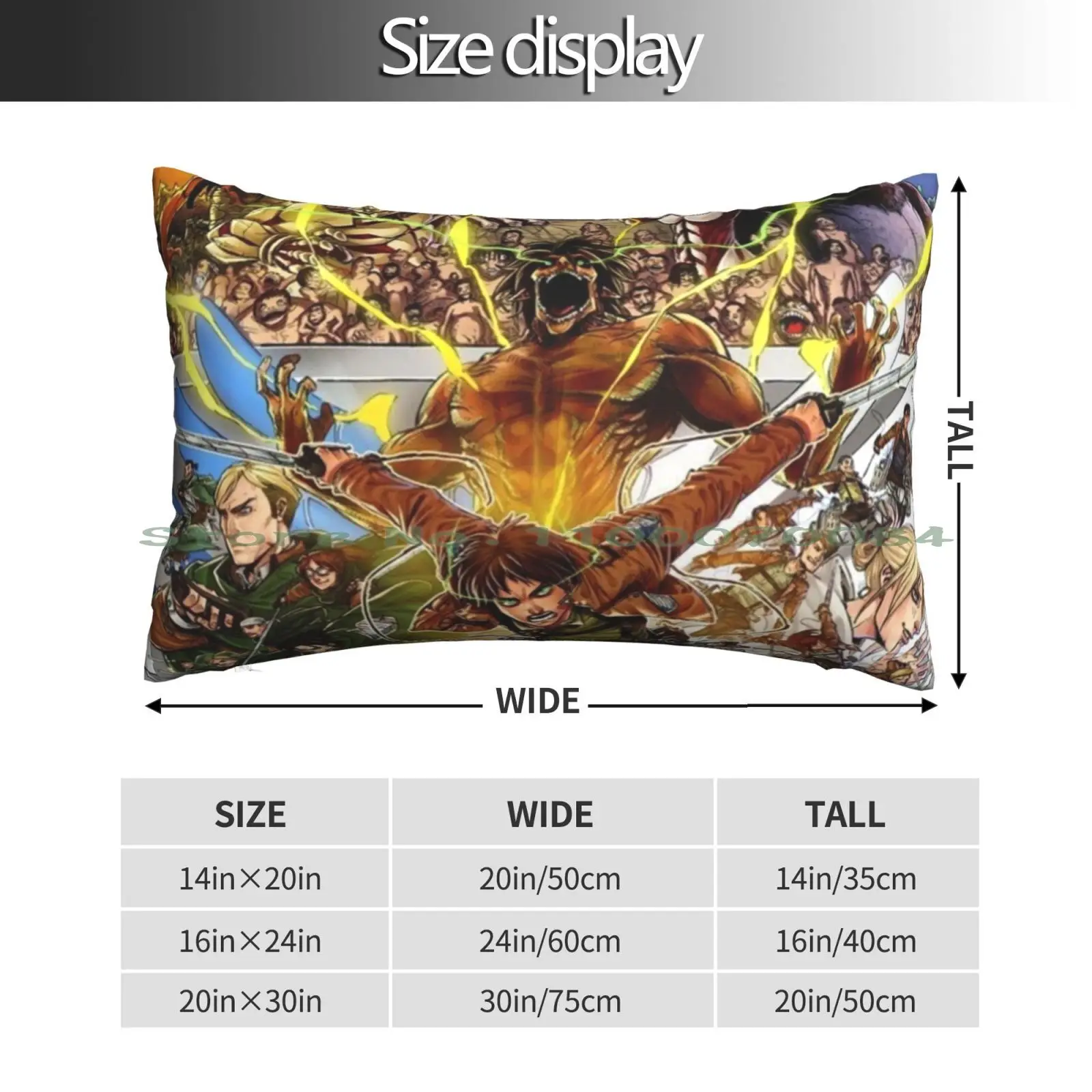 Aot Pillow Case 20x30 50*75 Sofa Bedroom Bwonsamdi Wow World Of Videogame Role Dead Geek The Other Side Shadowlands Bfa Battle