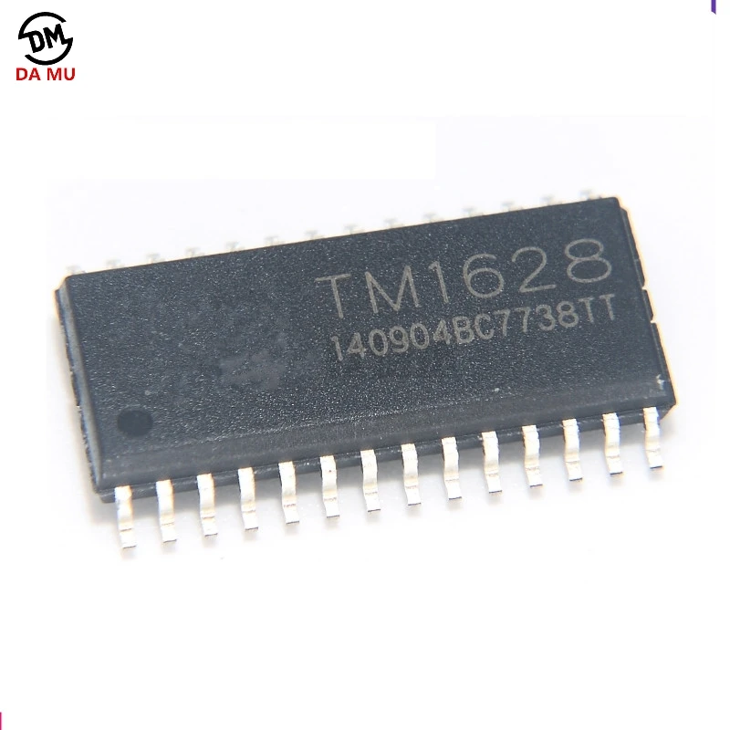 10pcs/lot TM1628 SM1628 HT1628 SOP-28