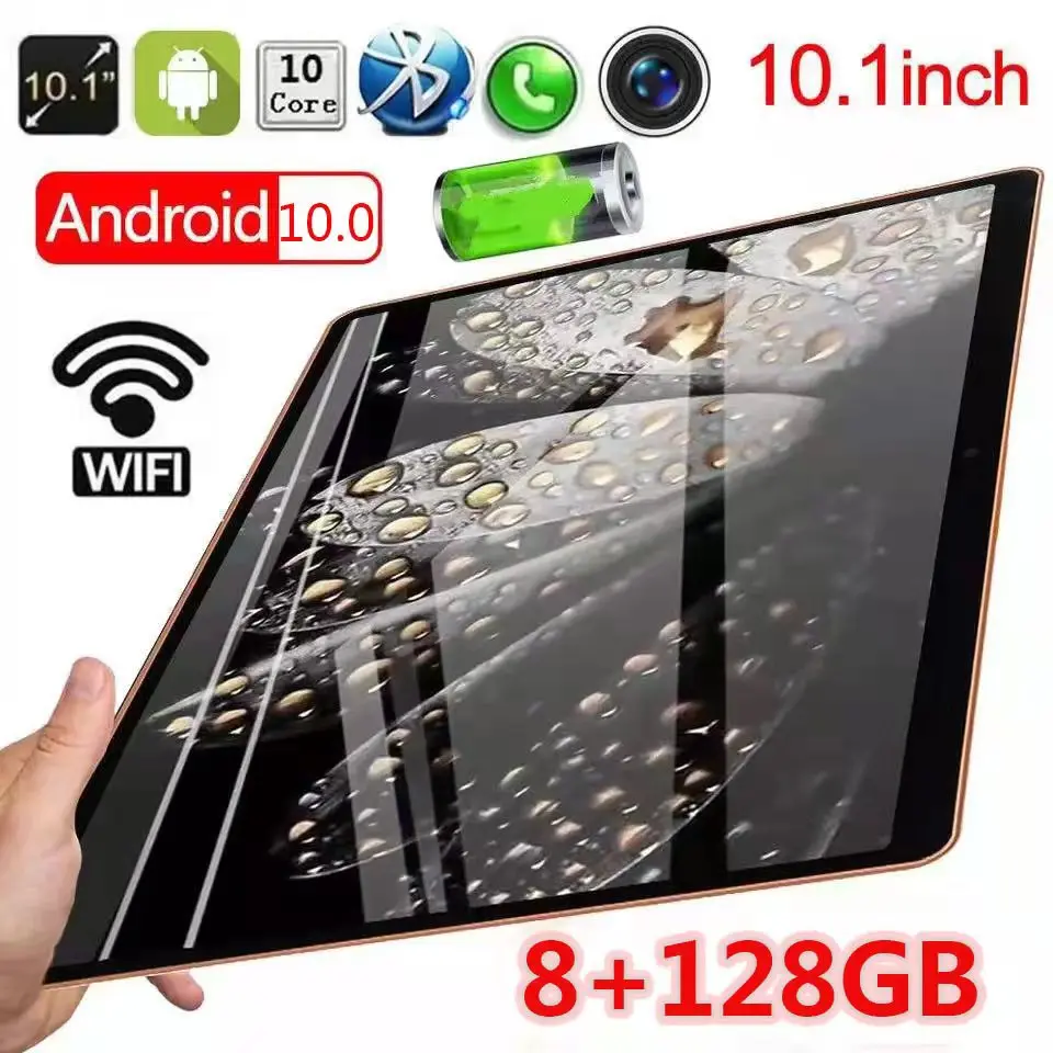 

Factory Price 10 Inch Slim Tablet 8GB 128GB Android 10.0 Tablet PC for Conference Business