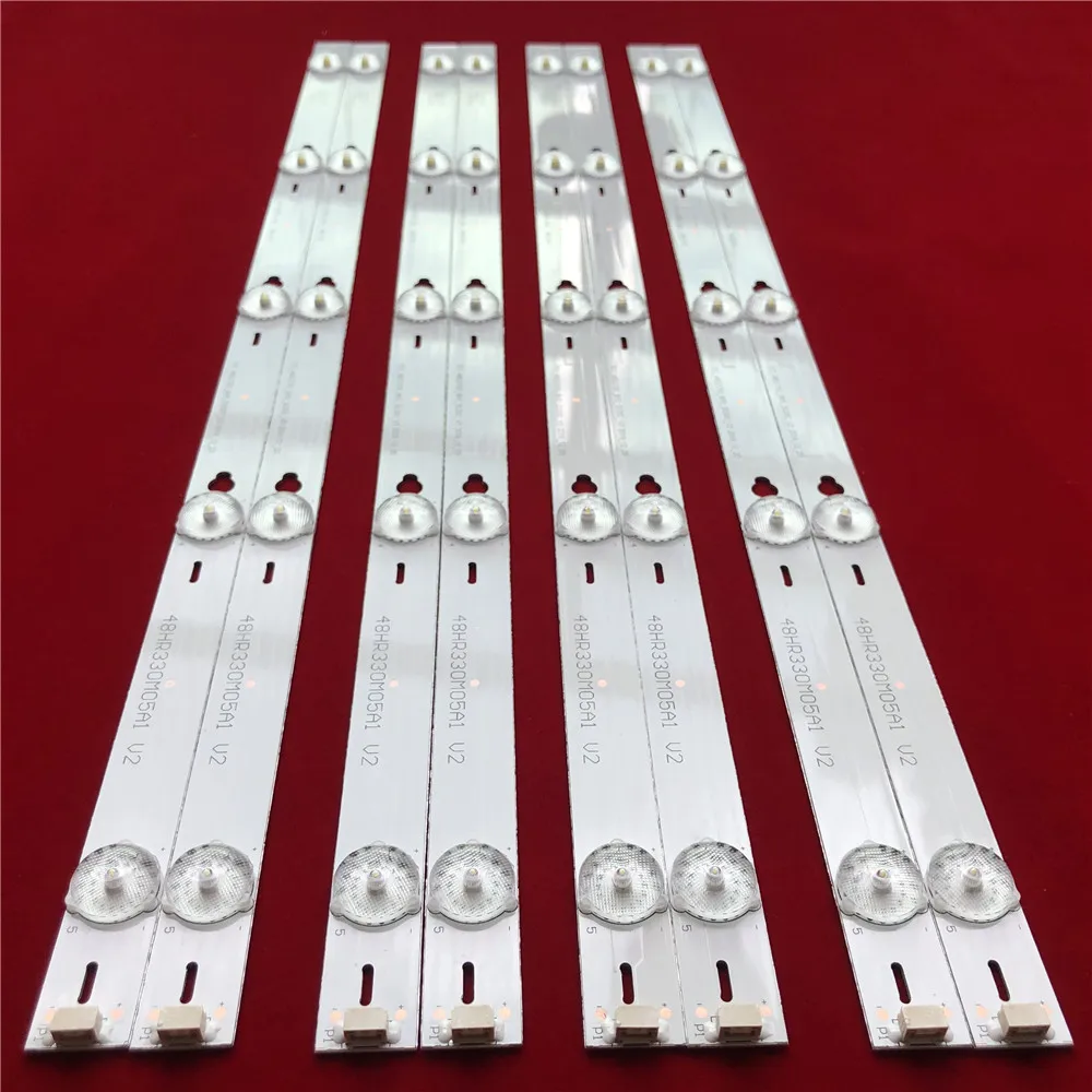 LED Strip (8)For THOMSON 48FA3203 B48A538U B48A858U LE48M4S10 48FS3750 L48F3800A LVF480CS0T B48A838U 48FA3203 48FU4243