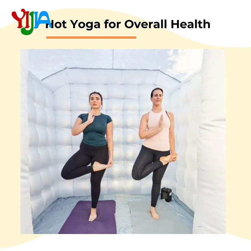 Portable, Lightweight & Easy Set Up Inflatable Hot Dome Home Studio | Personal Hot Yoga Equipment For Indoor & Outdoor