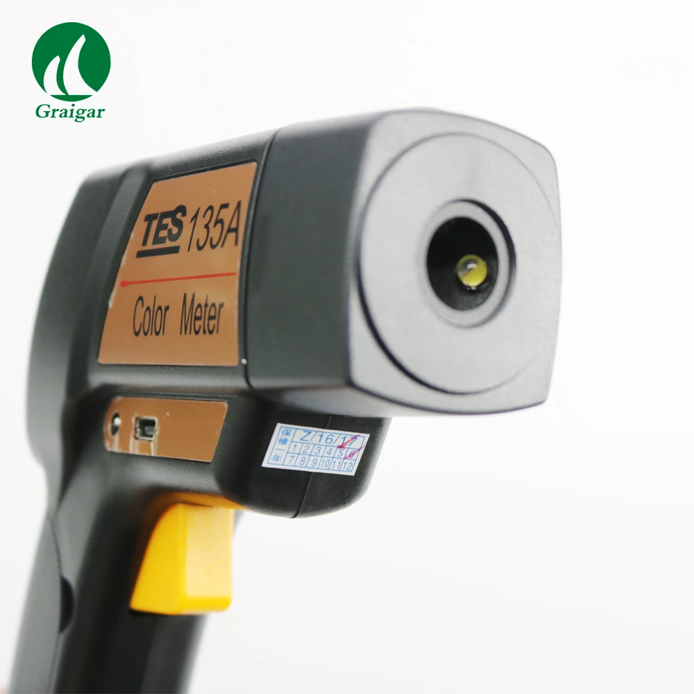 

TES-135A Color Difference Meter Tester RGB Lab Color Analyzer 4 Digit LCD Display Color Meter TES135A