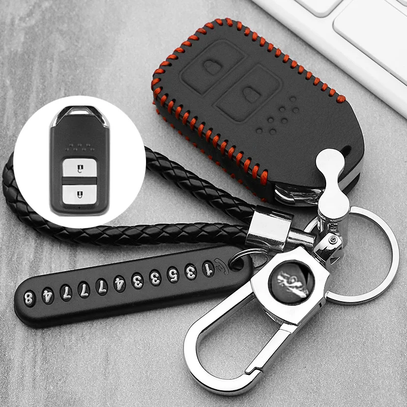 New car remote key fob cover case holder protect for Honda 2016 2017 CRV Pilot Accord Civic Fit Freed keyless entry car styling