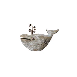 Nautical Beach Wooden Whale Decoration home ornaments handmade arts crafts animals