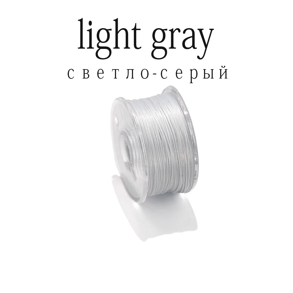 50 yards nylon kraal draad niet-elastische kralen draden rocailles koord draad voor DIY armbanden ketting sieraden maken benodigdheden