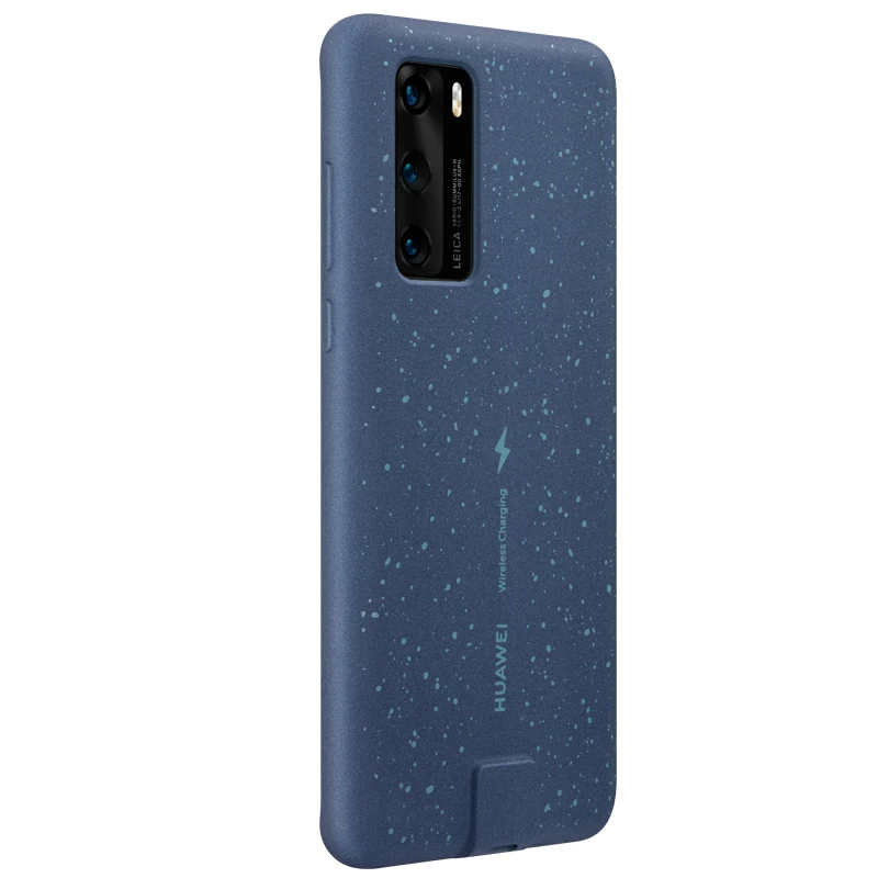 الأصلي الرسمية هواوي P40 اللاسلكية شحن الغطاء الخلفي المغناطيسي يدعم سيارة جبل لهواوي P40