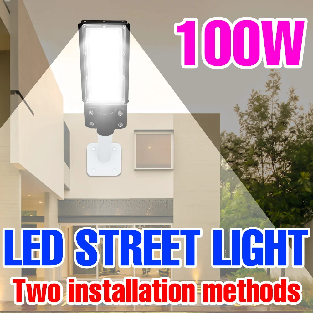 

220V Outdoor Lamp LED Flood Light 100W Spotlight IP65 Waterproof LED Garden Lights 50W Courtyard Wall Lamps Landscape Lighting