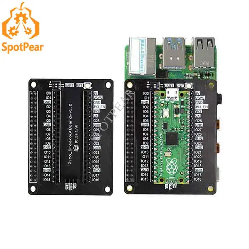 

Raspberry Pi Pico Expansion Board Serial Port SWD support 3B/3B+/4B