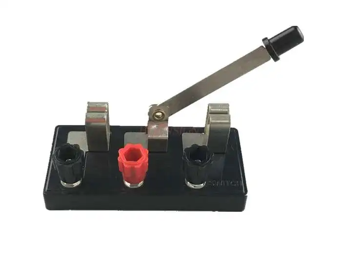 Imagem -02 - Single Pole Double Throw Switch Linha de Circuito de Física Equipamento de Ensino para Junior High School e High School Laboratory