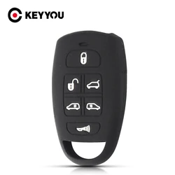 Portachiavi KEYYOU per KIA VQ 2013 Sedona Highway Van per Hyundai 6 pulsanti chiave auto in Silicone