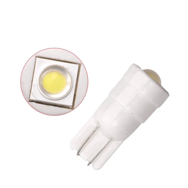 LED Ceramic Lamp 12V Wide Lamp T10 Small Lamp 7070 Bead 1SMD Clearance Lights 12 Turn Signal Universal 7000K-8000K