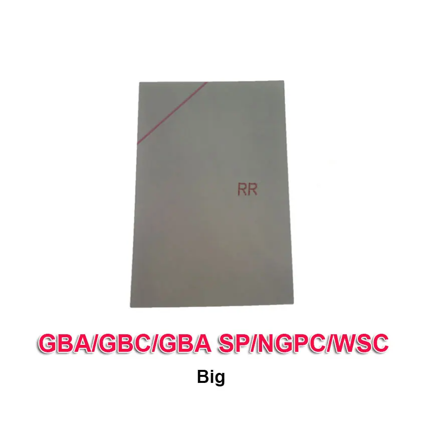 ChengHaoRan per GB DMG GBP schermo retroilluminato modifica parte pellicola polarizzante per Gameboy GBA GBC GBA SP NGP WSC pellicola filtrante polarizzatore