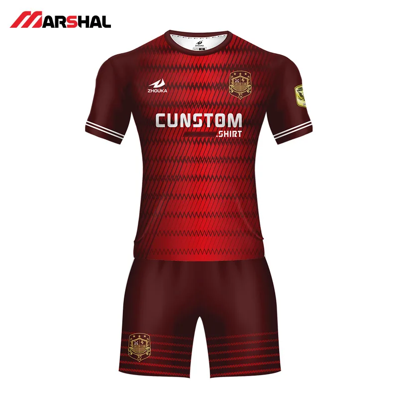 Personalized Design Soccer Uniforms For Club Football Kits Jerseys Uniforme Futebol WeaCustom Any Logo Numbers Camisa De Futebol image 2