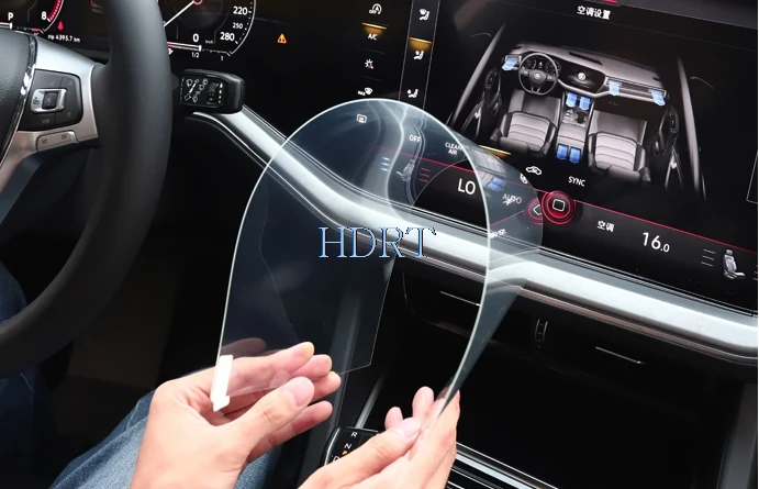 For Volkswagen Touareg 2019 2020 Car GPS navigation film LCD screen Tempered glass protective film Anti-scratch Interior Refit