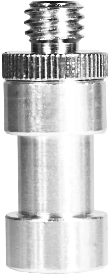 Adaptador de conversión de tornillo de trípode de 1/4 pulgadas y 3/8 pulgadas, soporte de luz de Flash Compatible con jaula de cámara/equipo de hombro/trípode/enchufe St